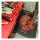 Biltwell Bulldog floor mat black/red - 36"X24"