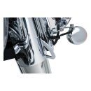 Kuryakyn, custom tie down brackets front fork. Chrome