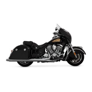 V&H Classic 4" Slip-ons chrome