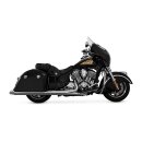 V&H Classic 4" Slip-ons chrome