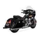 V&H Classic 4" slip ons chrome