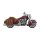 V&H Classic 4" slip ons chrome