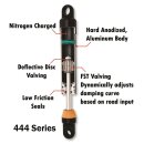 Progressive Modell 444 Tieferlegung Stoßdämpfer schwarz für Indian Scout 11"