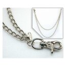 Amigaz Splicer Chrome Double Long Wallet Chain