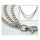 Amigaz Splicer Chrome Triple Wallet Chain