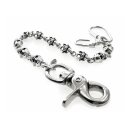 Amigaz Flat Skull Key Leash 8"