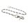 Amigaz Profile Skull Wallet Chain 16"