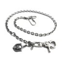 Amigaz Flat Iron Knight Hack Wallet Chain 22"