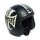 WCC Gangscript open face helmet black