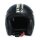 WCC Gangscript open face helmet black