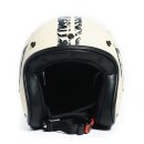 WCC Gangscript open face helmet ivory