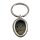 Biltwell key fob Gringo helmet, cast white brass