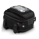 Burly Voyager Motorrad Cafe Racer Tankrucksack schwarz