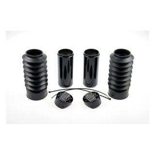 Cultwerk Gabel Cover Abdeckung schwarz für Harley Softail Breakout FXBR 18-24