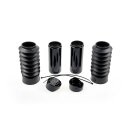 Cultwerk Gabel Cover Abdeckung schwarz für Harley...