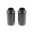 Cult-Werk, 2-piece lower fork tube cover kit, gloss black