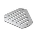 Burly, replacement face plate. Slotted, chrome