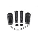Gabel Cover Abdeckung Set Schwarz für Harley XL...