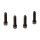 Lenkerklemmen Schrauben Kit schwarz für Harley Sportster 84-22