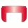 National Cycle, Beaded 7-bolt lower window. Red