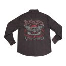 LT, SPEED EQUALS POWER BUTTON DOWN SHIRT