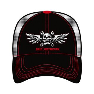 LT, MENS TRUCKER HAT BUILT 4 DESTRUCTION