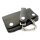 Amigaz Black Leather Biker Chain Wallet