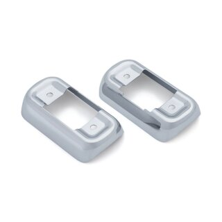 Kuryakyn 4" muffler bracket cover - chrome