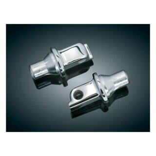 Kuryakyn tapered peg adapters rear chrome