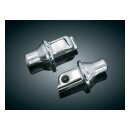 Kuryakyn tapered peg adapters rear chrome