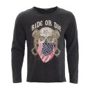 King Kerosin Longsleeve t-shirt Ride or Die