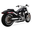 V&H, Eliminator 300 slip-ons mufflers. Satin Chrome