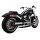 V&H, Eliminator 300 slip-ons mufflers. Satin Chrome