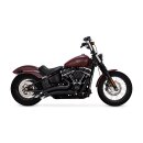 Vance & Hines, 2-1/2" Big Radius 2-2 exhaust. Black