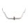 Chopped engine guard 1-1/4". Chrome