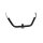 Front engine guard. Chopped, black