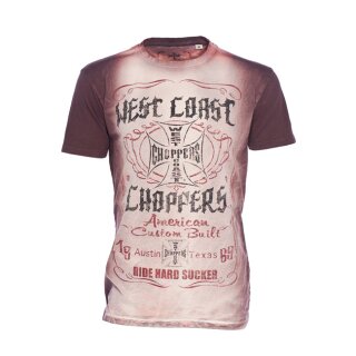 WCC American Custom T-shirt vintage red