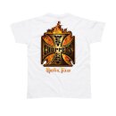 WCC In Flames T-shirt vintage white