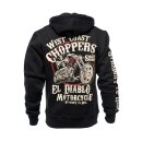 WCC El Diablo zip hoodie black