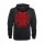 WCC red OG Classic zip hoodie black