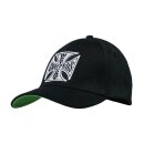 Basecap Cap WCC West Coast Choppers OG Cross Round Bill...