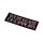 WCC Clutch Logo sticker black 10x4 cm