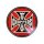 WCC Tank Logo round sticker white 100mm