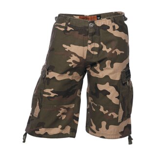 WCC cargo shorts olive camo