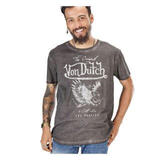 Von Dutch T-shirt Eagle dark grey
