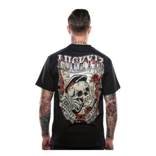 Lucky 13 Whiskey and Tears T-shirt black