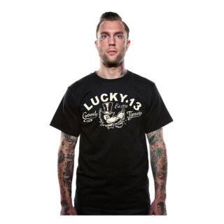 Lucky 13 Mr Wolf T-shirt black