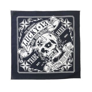 Lucky 13 Booze, Bikes and Broads bandana black
