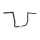 Kodlin Grooved Bonanza 1 1/4" bagger handlebar. 15"
