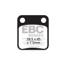 EBC DOUBLE-H SINTERED BRAKE PAD SET REAR